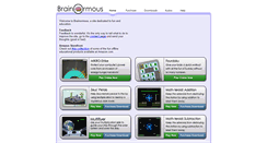 Desktop Screenshot of brainormous.com